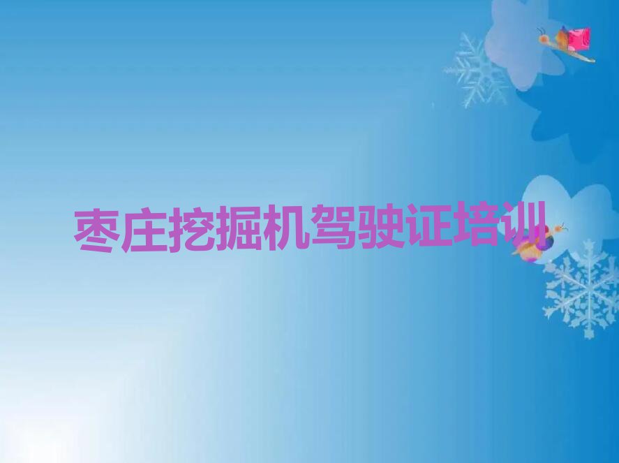 2023年枣庄山亭区挖掘机驾驶证培训班哪个好排行榜名单总览公布