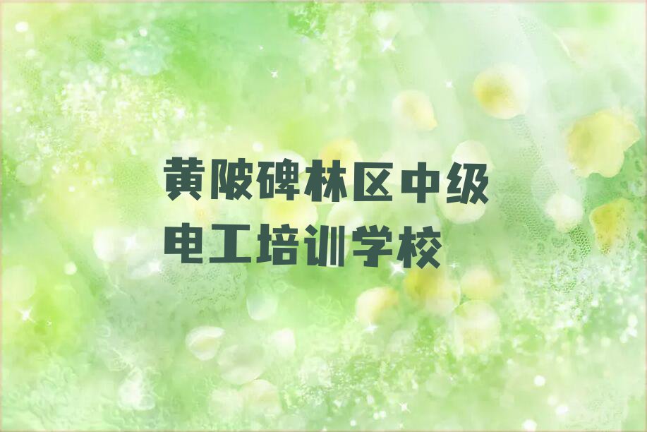 黄陂中级电工培训学校是怎么收费的排行榜名单总览公布