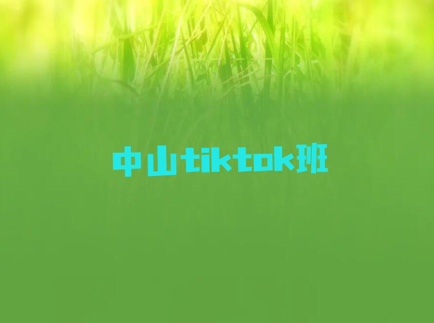 中山tiktok培训机构哪家强排行榜按口碑排名一览表