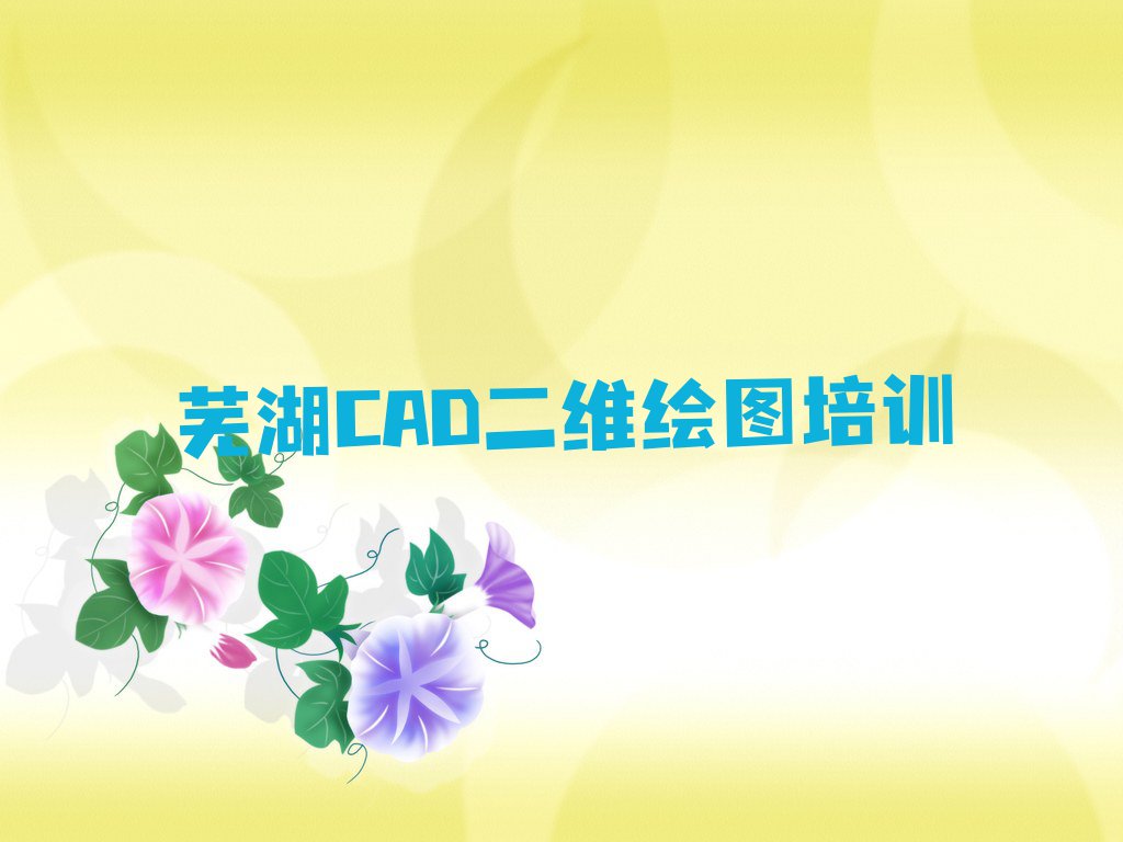 芜湖CAD二维绘图培训机构在哪里排行榜按口碑排名一览表